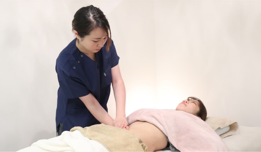 施術の様子